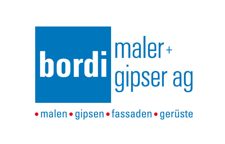 Logo bordi maler + gipser ag