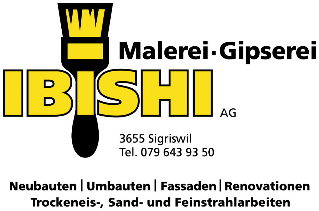 Logo Malerei Gipserei Ibishi AG