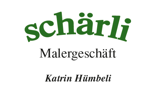 Logo Schärli Malergeschäft, Inhaberin Hümbeli