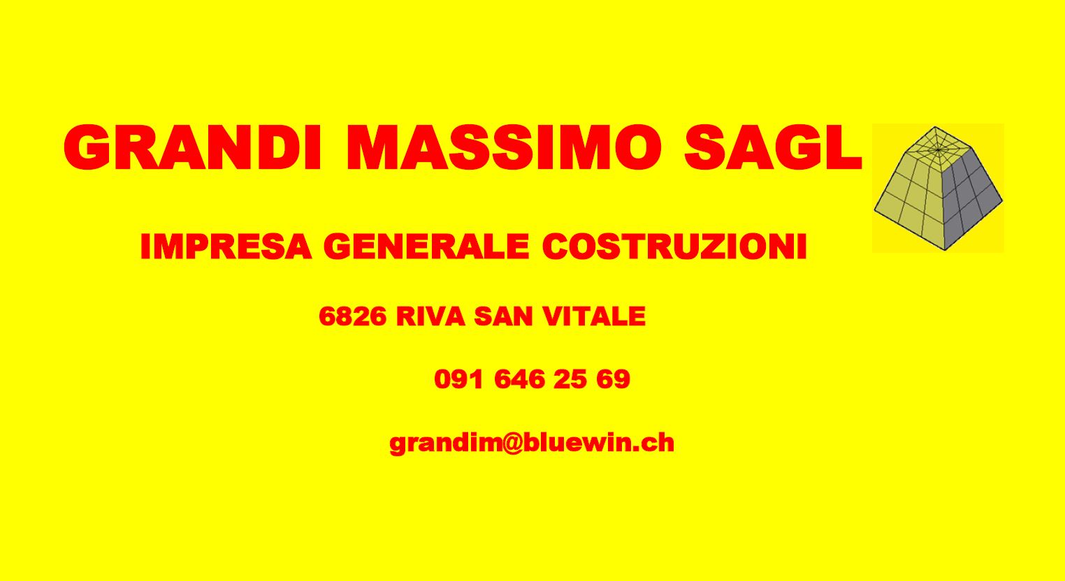 Logo Grandi Massimo Sagl - Impresa generale costruzioni