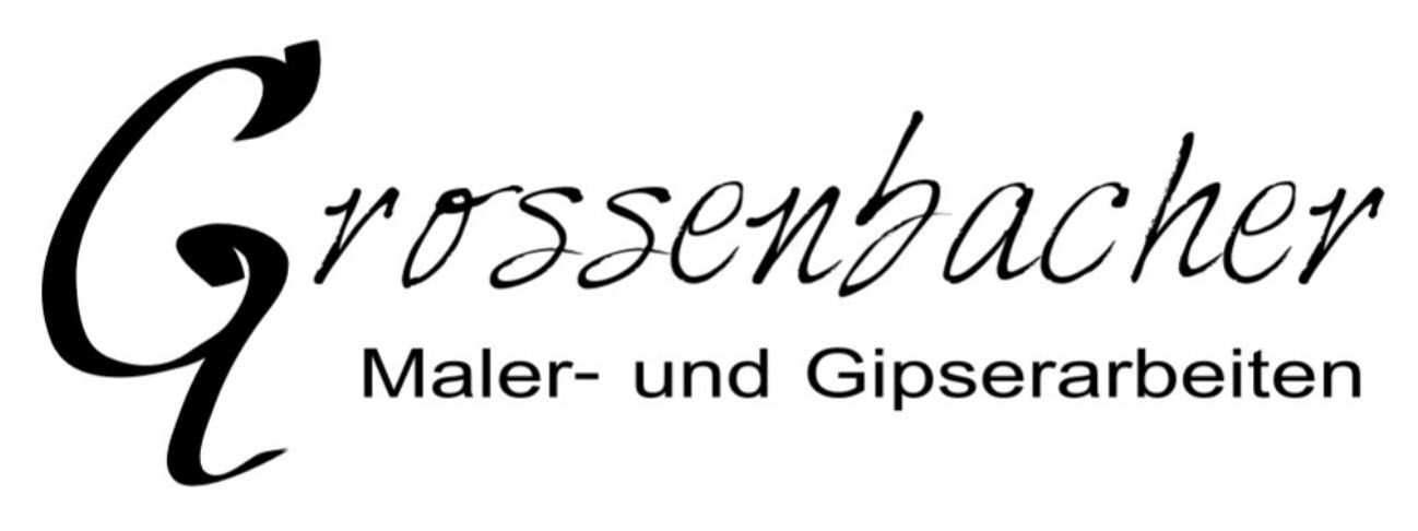 Logo Grossenbacher Maler- und Gipserarbeiten