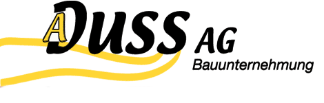 Logo Duss A. AG, Tiefbau und Belagsunternehmung