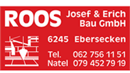 Logo Roos Josef & Erich Bau GmbH